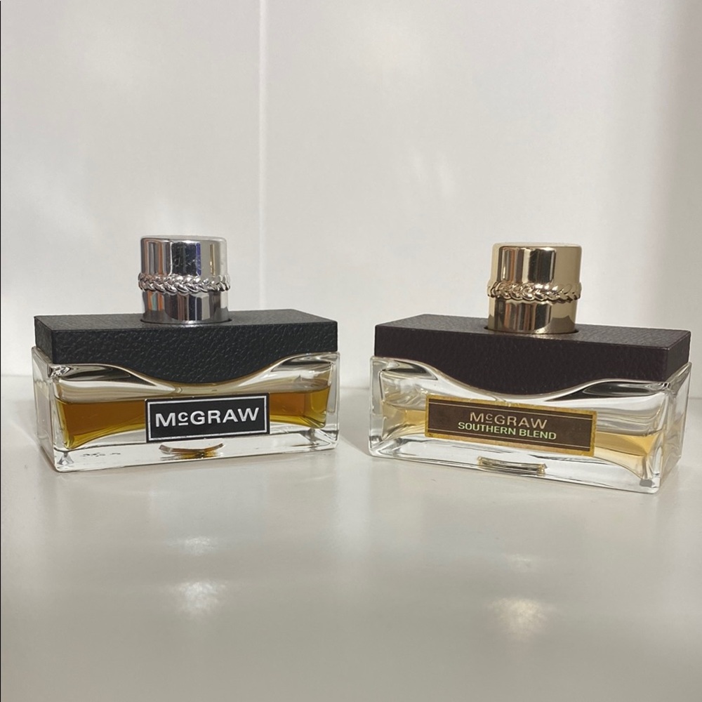 Tim McGraw Cologne For Men Lot Set McGraw AND Southern Blend 1 Oz. Bottles